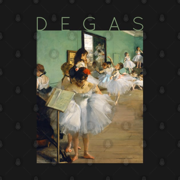 Edgar Degas - The Dance Class by TwistedCity