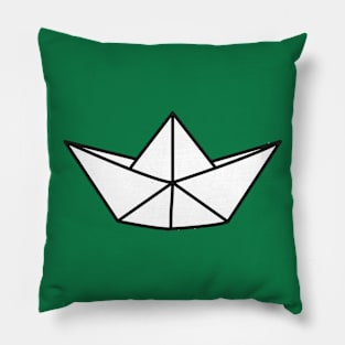 Paper Boat Pillow