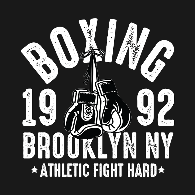 Boxing - Brooklyn NY - Fight Hard by Urshrt