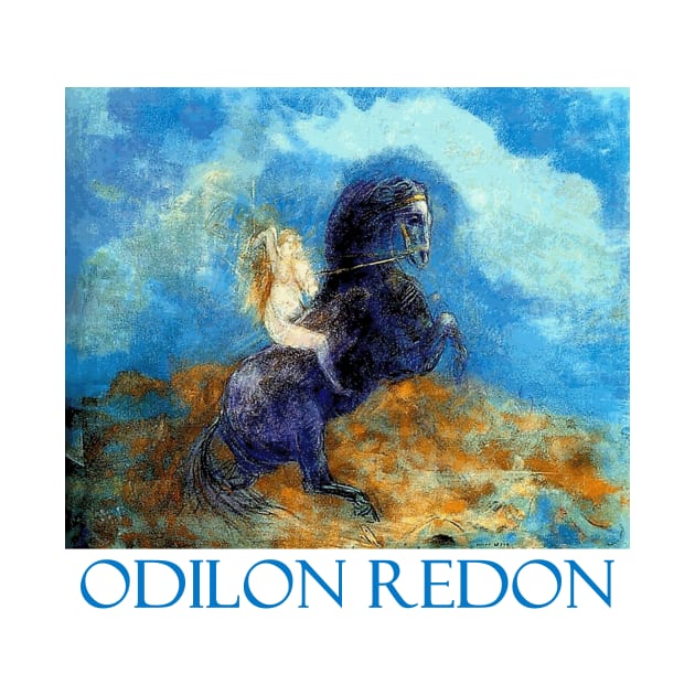 Brunhild - The Valkyrie by Odilon Redon by Naves