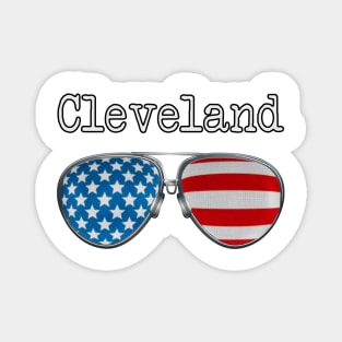 AMERICA PILOT GLASSES CLEVELAND Magnet