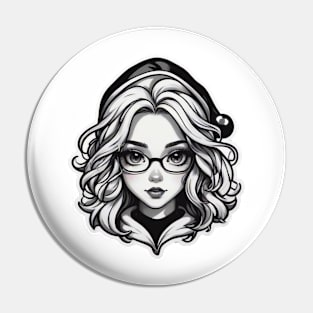 Beautiful santa girl Pin