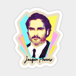 Joaquin Phoenix Wpap Pop Art Design Magnet