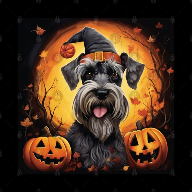 Schnauzer Halloween by NatashaCuteShop