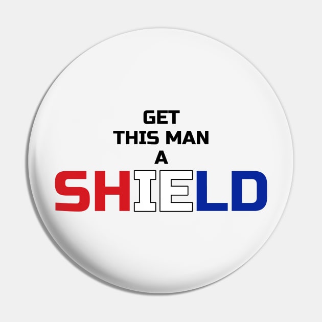 Get this man a shield Pin by thegameme