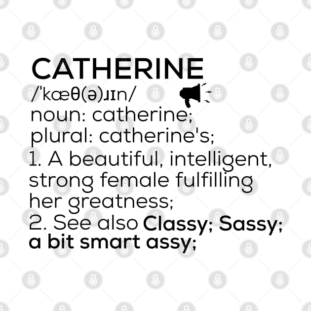 Catherine Name Definition Catherine Female Name by TeeLogic