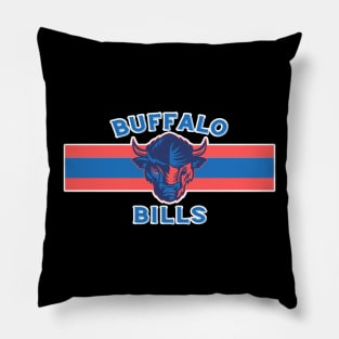 Buffalo Bills Modern Design T-Shirt Pillow