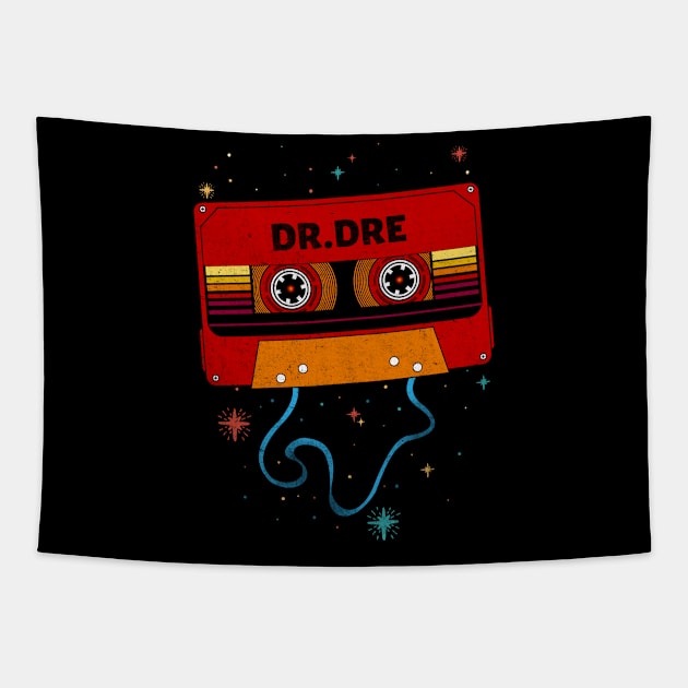 Dr.Dre / Retro Vintage Cassette Tape / Music Fanart Tapestry by EliseOB