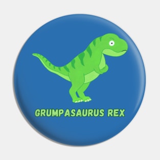 green gouache grumpasaurus rex tyrannosaurus rex Pin