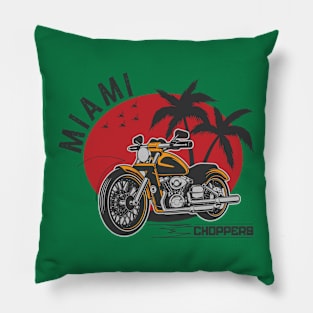 "Miami Choppers" Pillow