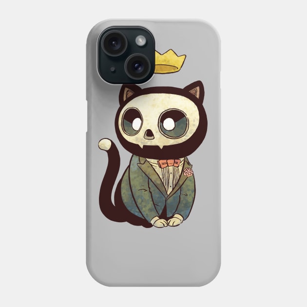 The Collector of Souls - Halloween Cat Phone Case by jesse.lonergan