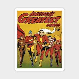 America's Greatest Comics No. 1 Magnet