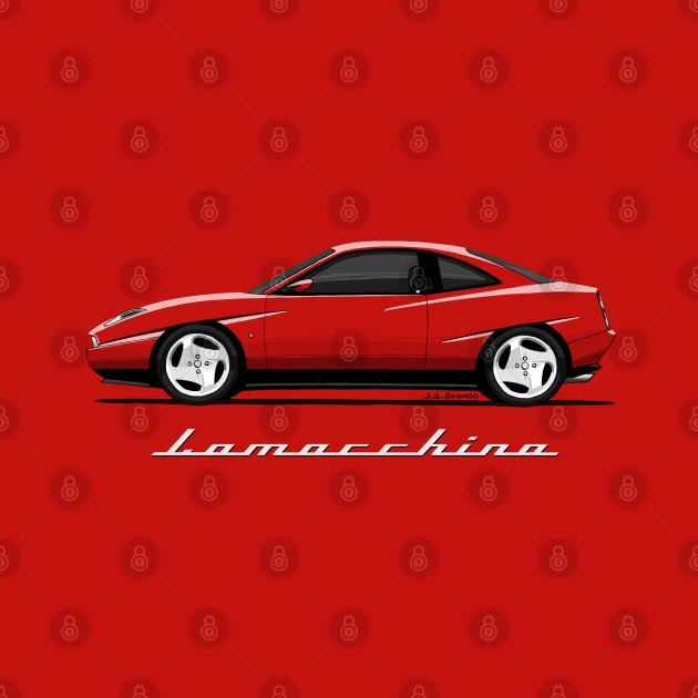 My drawing of the Coupé La Macchina by jaagdesign