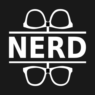 Nerd (white) T-Shirt