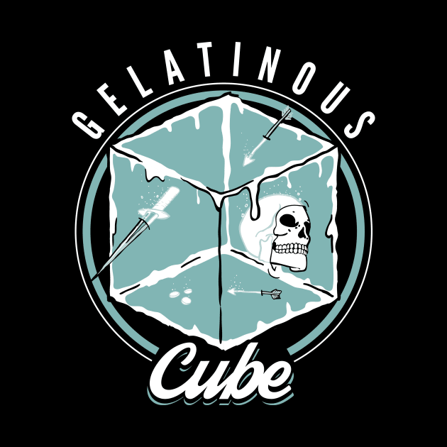 Gelatinous Cube by Natural 20 Shirts