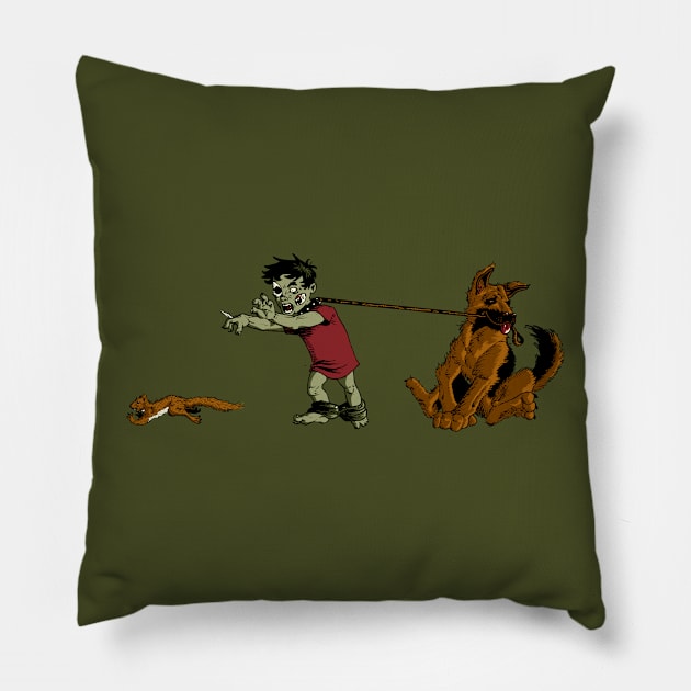 Undying Loyalty Pillow by AJIllustrates