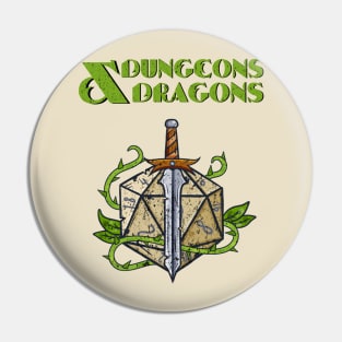 Dungeons & Dragons 1974 classic Pin