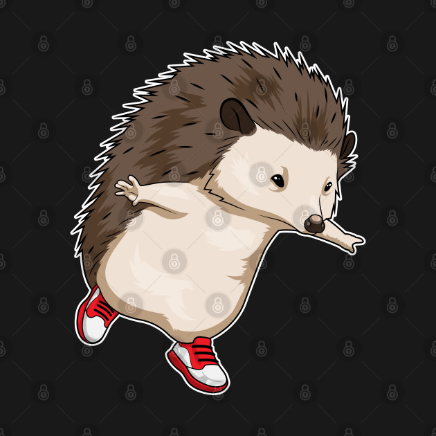 Hedgehog Runner Running Sports by Markus Schnabel