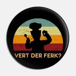 Retro Sunset - Vert Der Ferk Pin