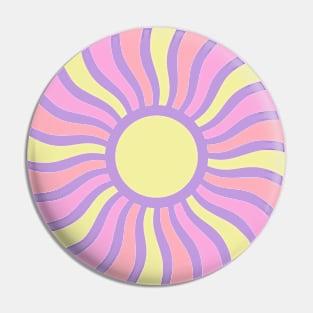 Sun #01 - Pastel Pin