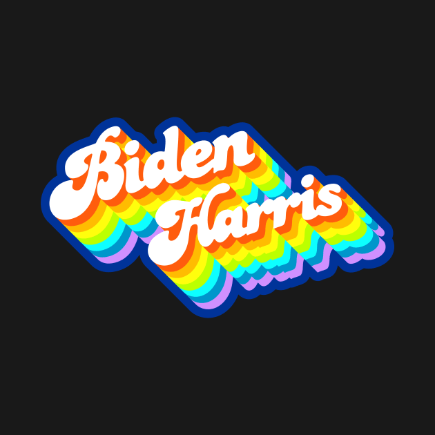 Biden Harris Rainbow by Jennifer