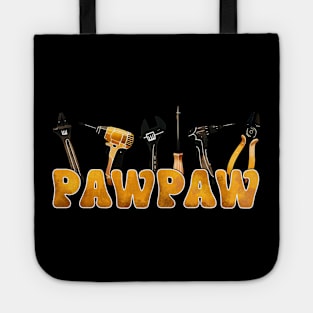 Tool Pawpaw Funny Dad fathers day gift for husband dad Tote