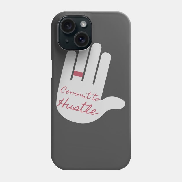 hustle Phone Case by teemarket