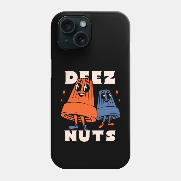 DEEZ NUTS | Funny wire connectors Electrician meme Phone Case by anycolordesigns