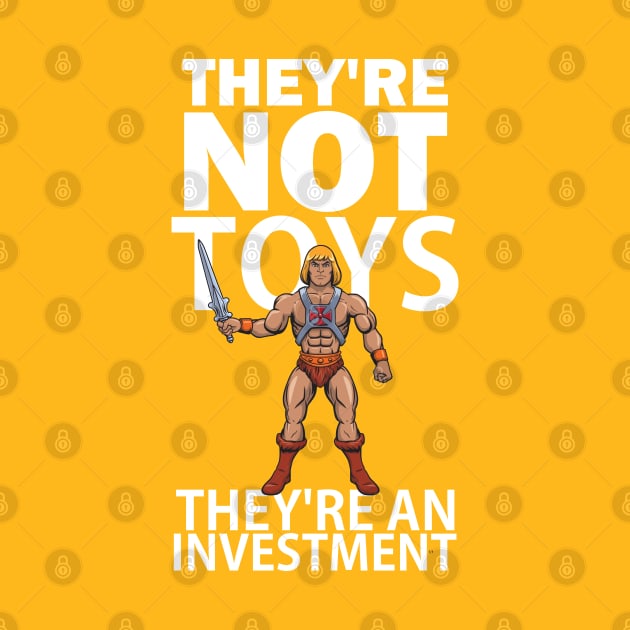 They're not toys, they're an investment by Blind Man Studio