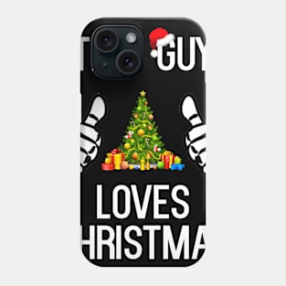 This Guy Loves Christmas Phone Case