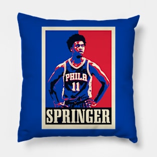 Jaden Springer Pop Art Style Pillow