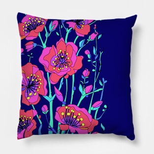 Poppy ornament Pillow