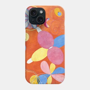 High Resolution Hilma af Klint Group Iv No 4 Youth 1907 Phone Case