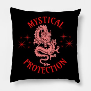 Mystical Protection Eastern Dragon Pillow