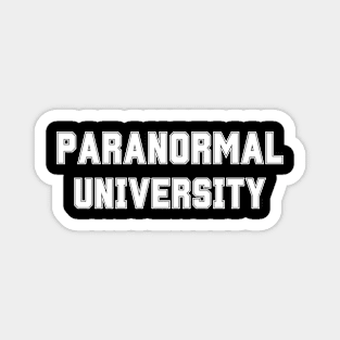 Paranormal University Magnet