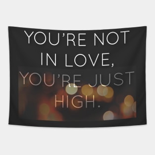 You’re not in love You're just high. Tapestry