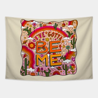 Be Me in Pink Tapestry