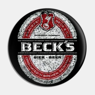 Vintage BECKS BEER 1933 Pin