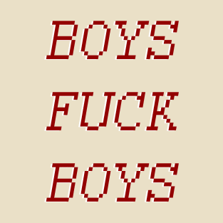 boys fuck boys 2.0 T-Shirt