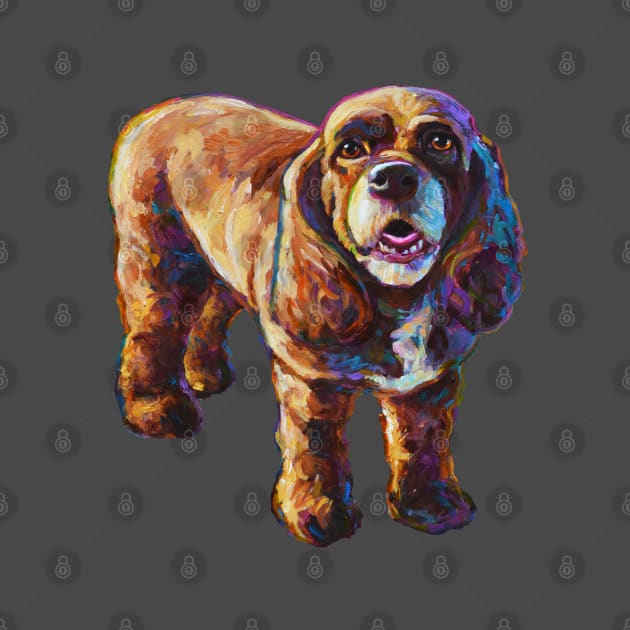 American Cocker Spaniel by Robert Phelps by RobertPhelpsArt