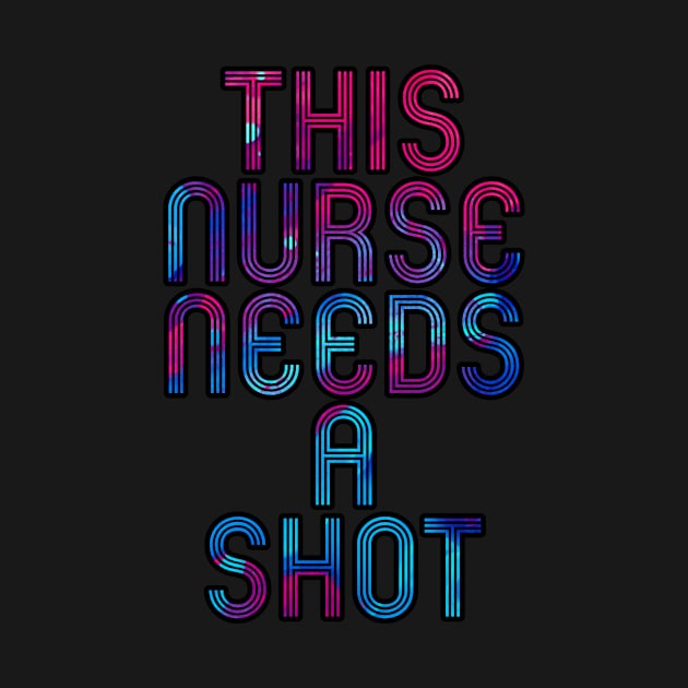 this nurse needs a shot blue and pink by Captain-Jackson