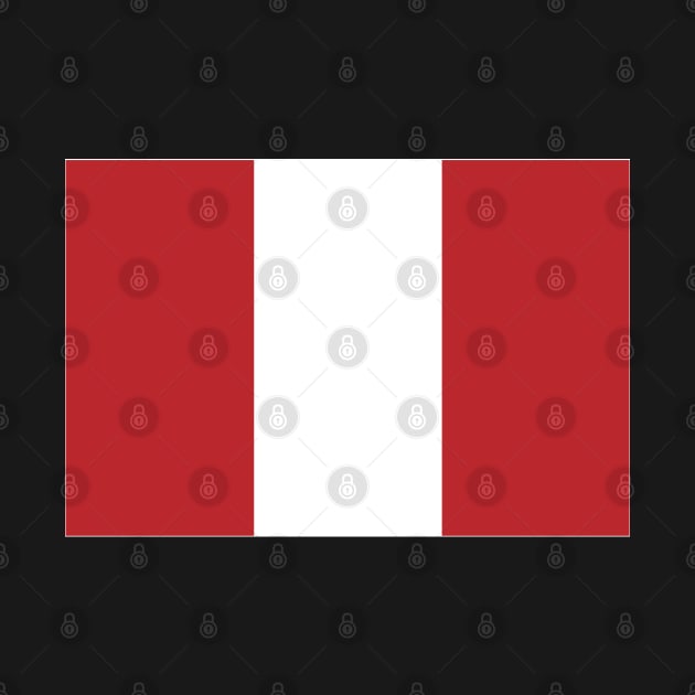 Peru National Flag by zwrr16