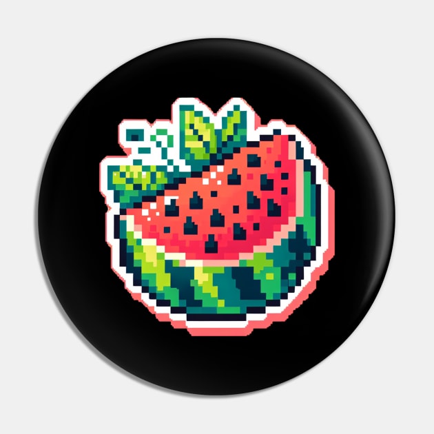 Watermelon Harvest Field Product Vintage Since Fruit Pin by Flowering Away