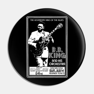 B.B. King & His Orchestra Pin