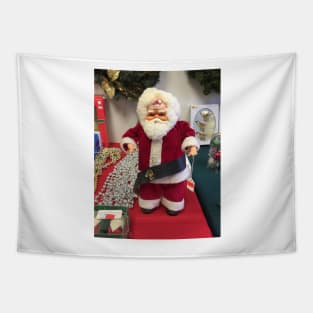 Santa On Sale Tapestry