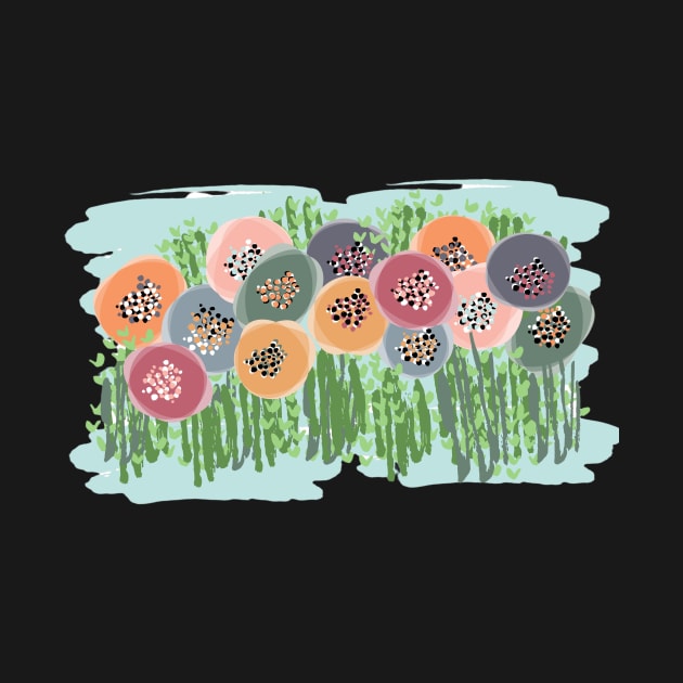 Dandy Poppies by BrushingBlu-LTD