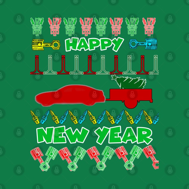 Merry chrismas, car guy, car enthusiast merry chrismas, happy new year by CarEnthusast