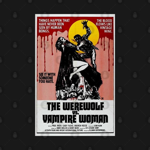 the Werewolf vs Vampire Woman by zombill