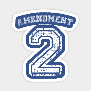 Second Amendment Sports Jersey Magnet