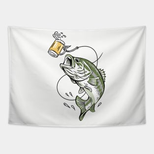 Lager Lure Bass Beer Tapestry